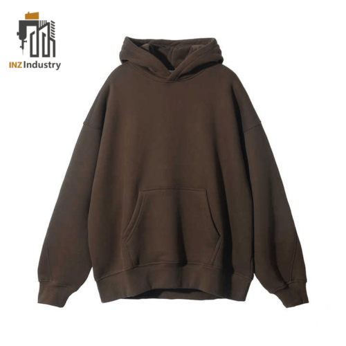 Dark Brown Hoodie For Men's
